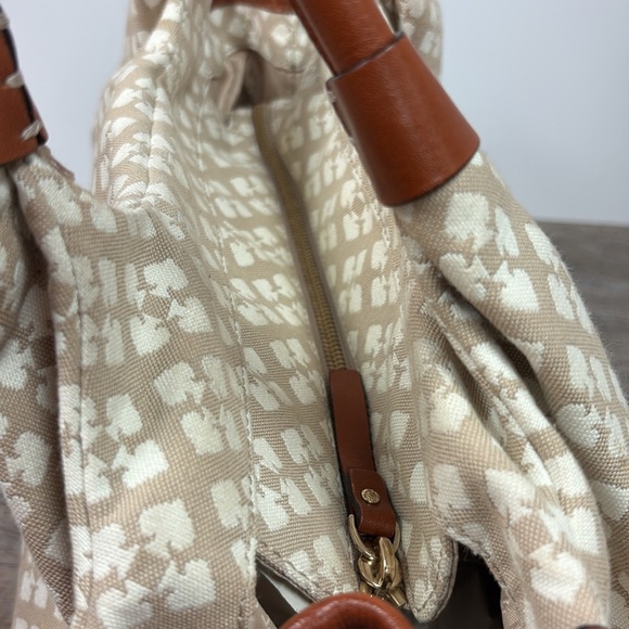 Kate Spade New York STEVIE Classic Leather Trimmed Shoulder Bag - Picture 6 of 16